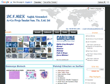 Tablet Screenshot of denmaklimited.com